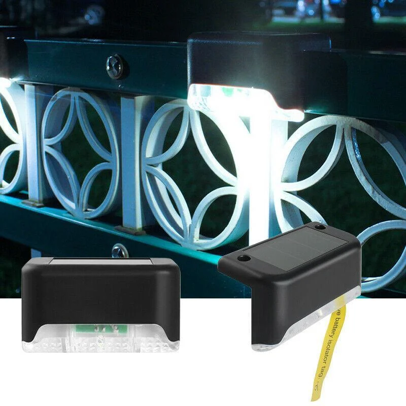 SolarPoweredStairLights-Homeko3 Solar Powered Stair Lights - Homeko