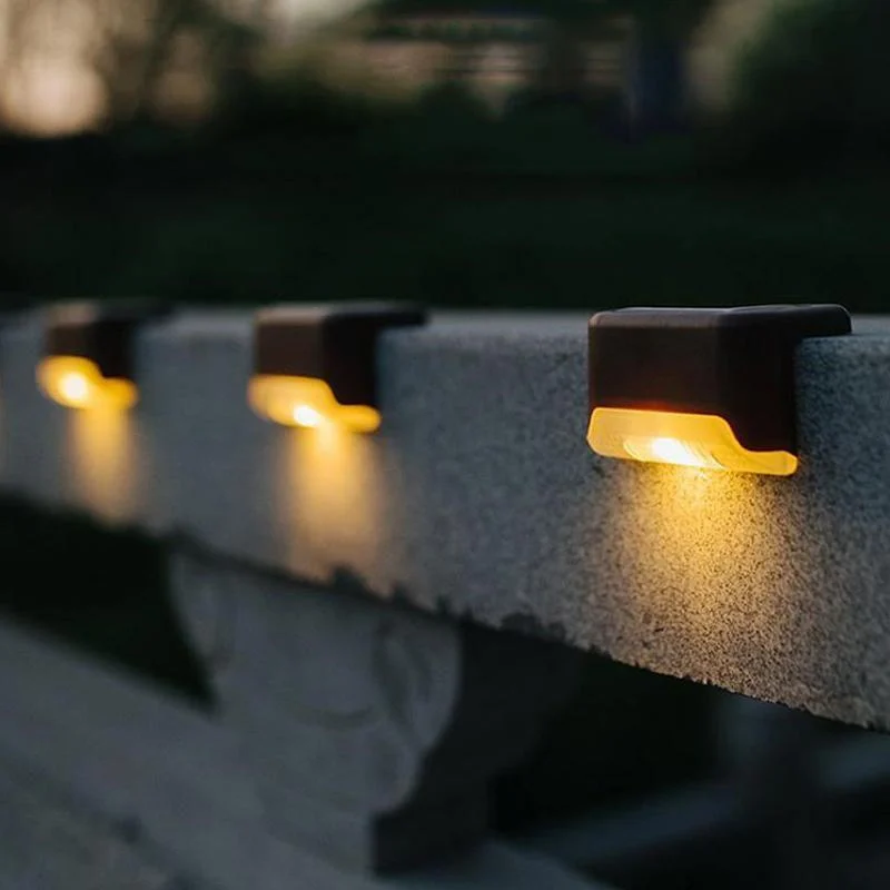 SolarPoweredStairLights-Homeko9 Solar Powered Stair Lights - Homeko