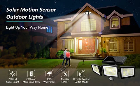 Solar LED Beveiligingslamp