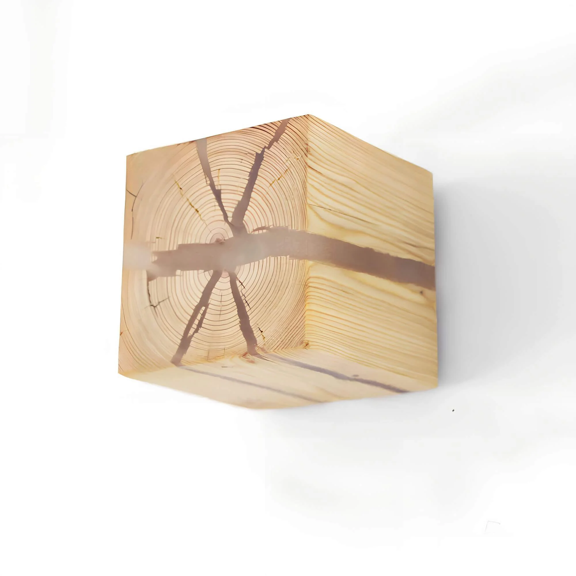SolidWoodCubeWandleuchte-HandgefertigteLEDWandlampeausMassivholz6 Solidwoodcubewandleuchte Handgefertigteledwandlampeausmassivholz6