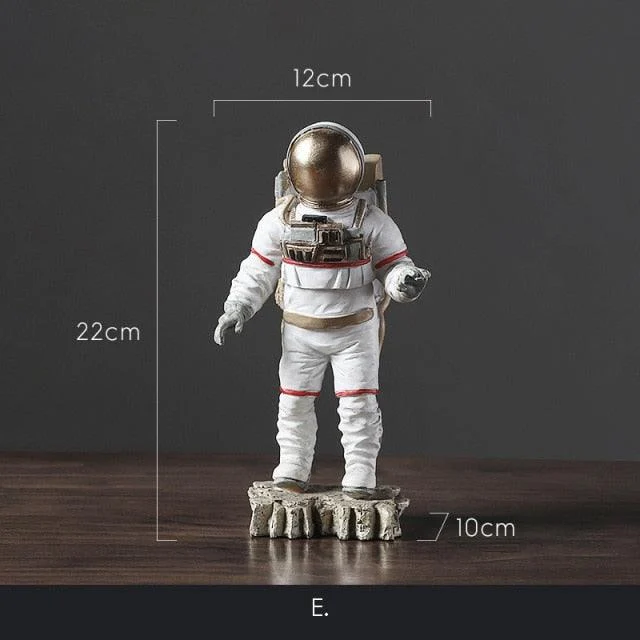 SpaceBulldogAstronautFigurines-Homeko13 Space Bulldog Astronaut Figurines - Homeko