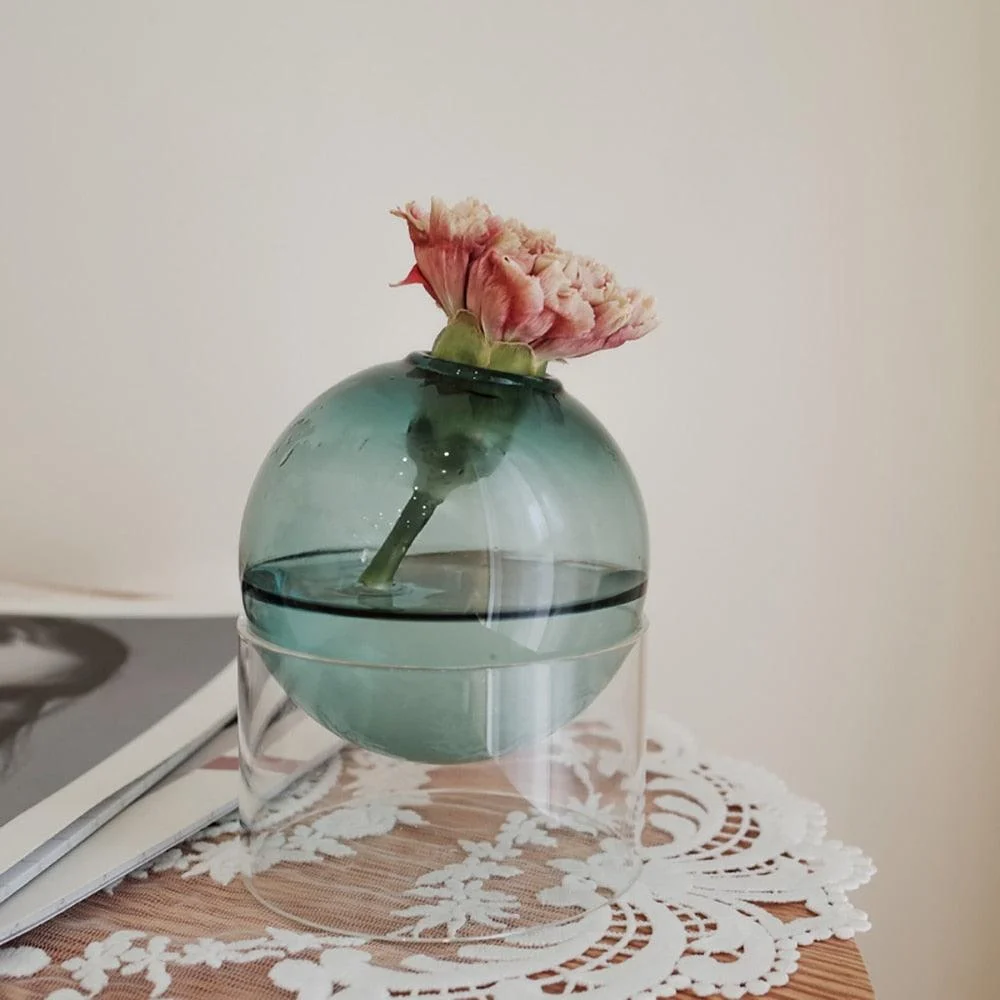SphericalGlassVase-Homeko6 Spherical Glass Vase - Homeko