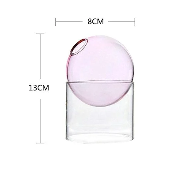 SphericalGlassVase-Homeko9 Spherical Glass Vase - Homeko