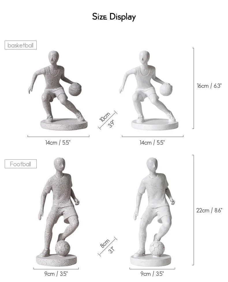 Sport Kids Figures - Homeko