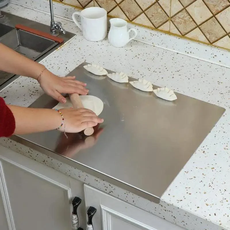 StainlessSteelChoppingBoard-Homeko2 Stainless Steel Chopping Board - Homeko