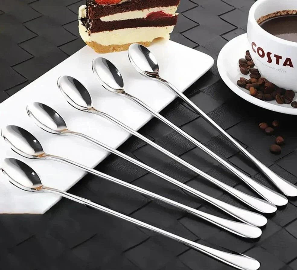 StainlessSteelDessertSpoons-Homeko1 Stainless Steel Dessert Spoons - Homeko