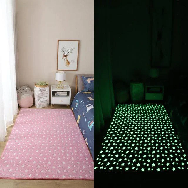 StarRocketLuminousRugsforKidsCarpetInTheBedroomGirlsBoysChildren-Homeko6 Star Rocket Luminous Rugs for Kids Carpet In The Bedroom Girls Boys Children - Homeko