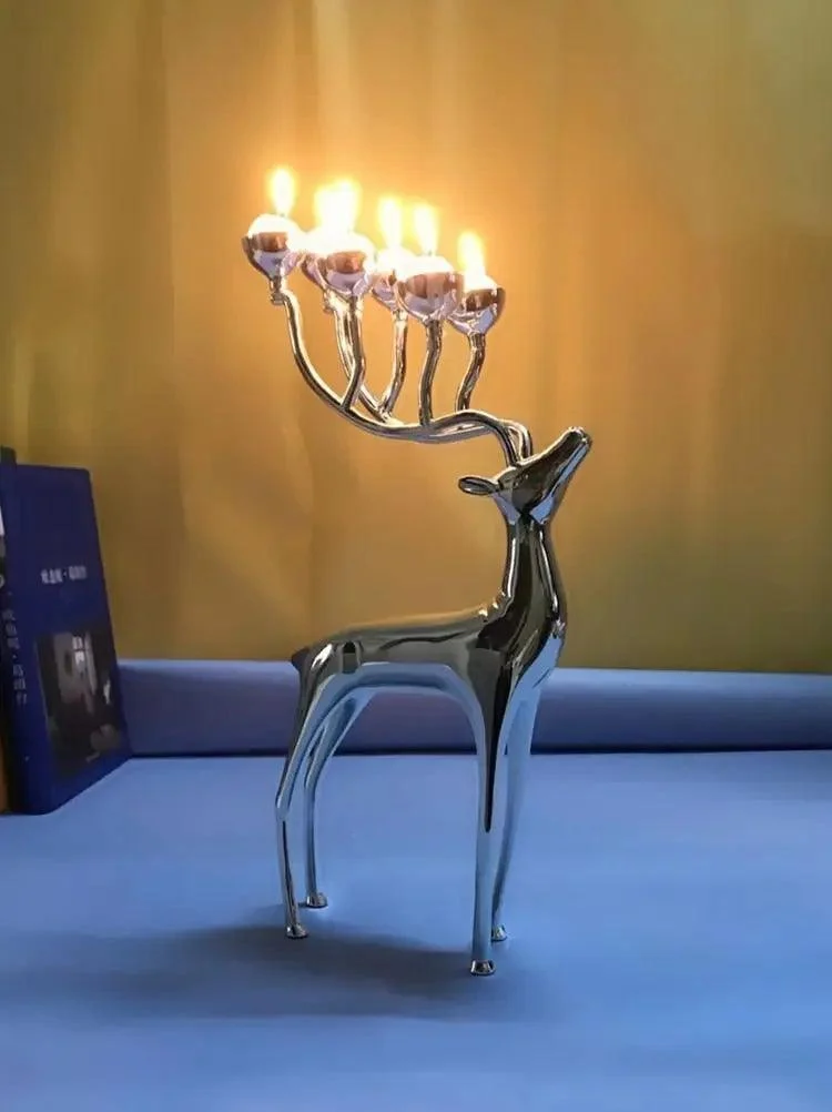 Starry-Reindeer-Candle-Holder-Decorfaure-1685707809 Starry Reindeer Candle Holder - ISTANBULLU LTD
