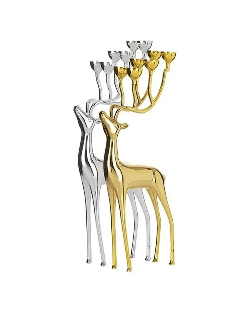 Starry-Reindeer-Candle-Holder-Decorfaure-1685707842 Starry Reindeer Candle Holder - ISTANBULLU LTD
