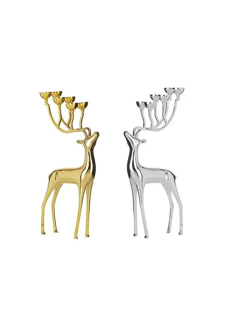 Starry-Reindeer-Candle-Holder-Decorfaure-1685707864 Starry Reindeer Candle Holder - ISTANBULLU LTD
