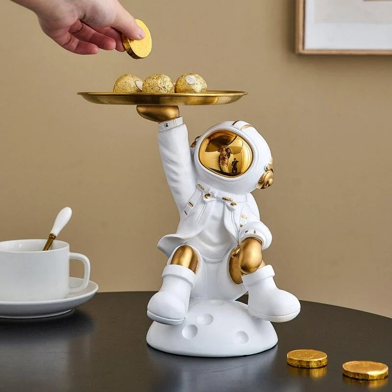 Street Art Astronaut Candy Tray - Homeko