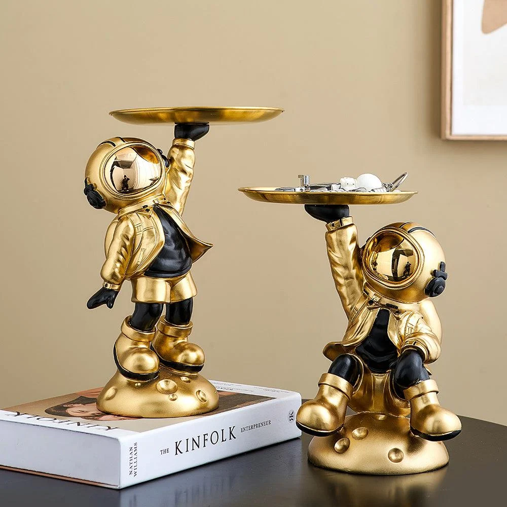StreetArtAstronautCandyTray-Homeko4 Street Art Astronaut Candy Tray - Homeko