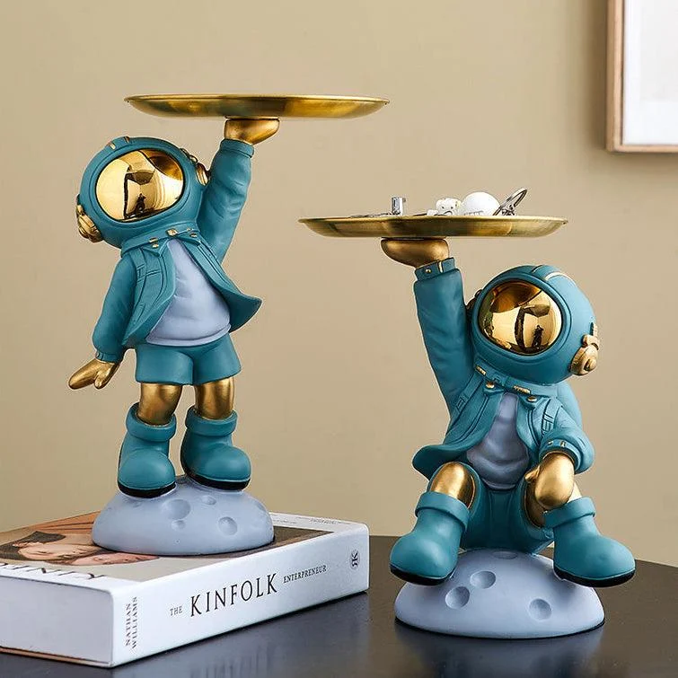 StreetArtAstronautCandyTray-Homeko6 Street Art Astronaut Candy Tray - Homeko