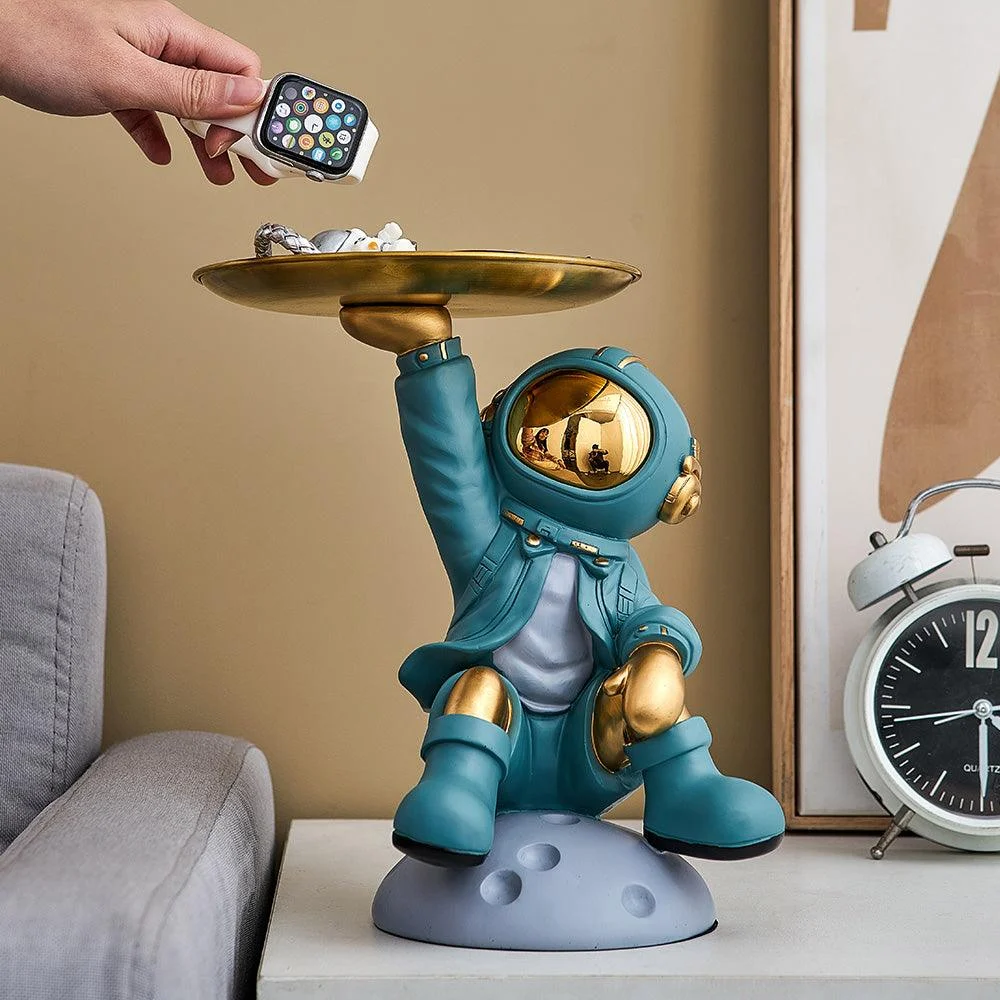 StreetArtAstronautCandyTray-Homeko7 Street Art Astronaut Candy Tray - Homeko