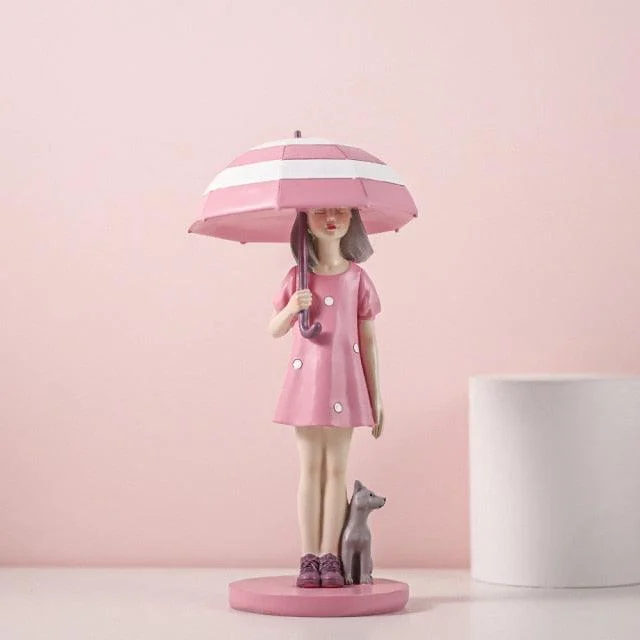 StreetArtBalloonGirlFigurine-Homeko13 Street Art Balloon Girl Figurine - Homeko