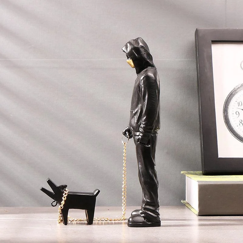 StreetDogWalkingFigurine-Homeko13 Street Dog Walking Figurine - Homeko