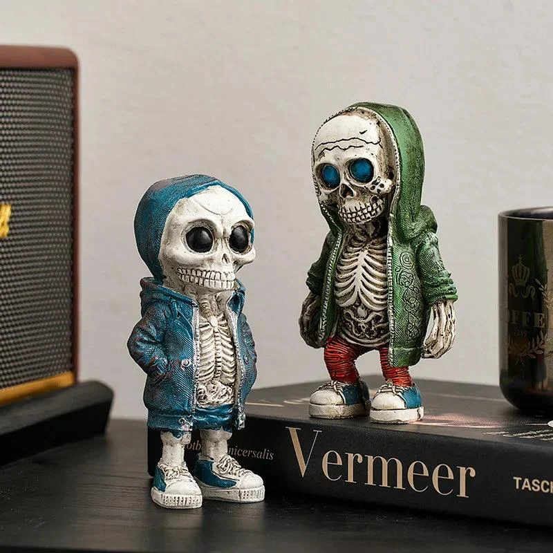StreetSkeletonFigurines-Homeko2 Street Skeleton Figurines - Homeko