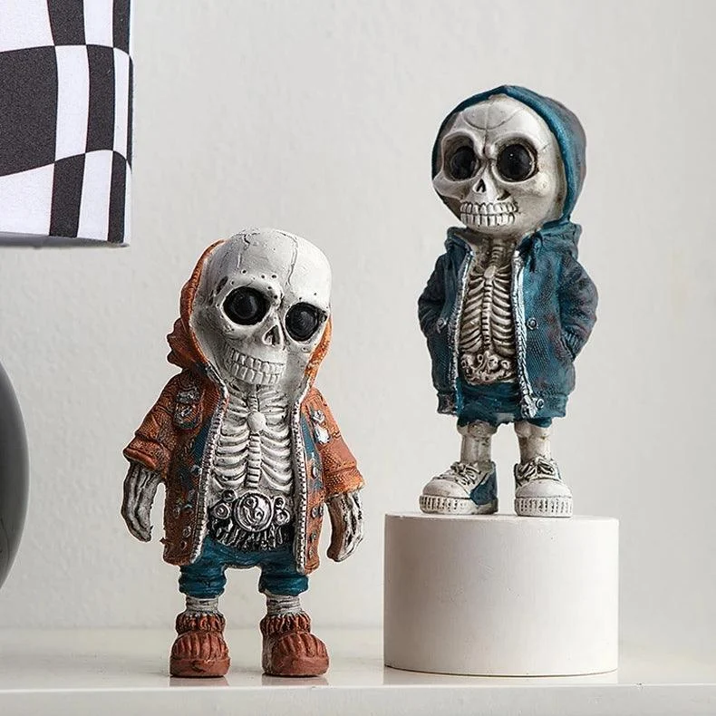 StreetSkeletonFigurines-Homeko6 Street Skeleton Figurines - Homeko