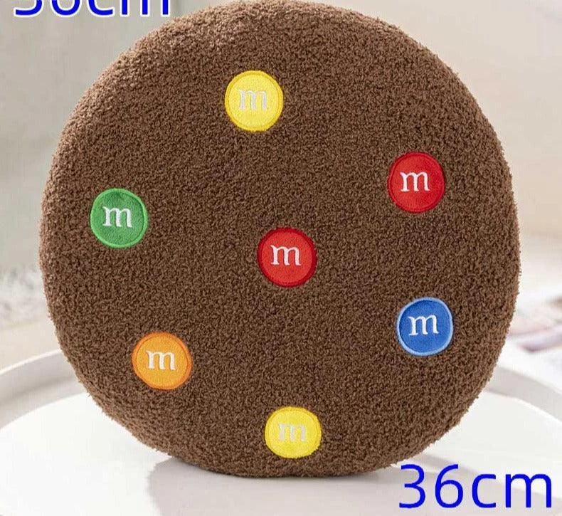 Stuffed Chocolate Cookies Pillow - ISTANBULLU LTD
