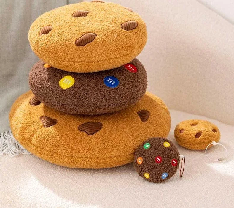 Stuffed Chocolate Cookies Pillow - ISTANBULLU LTD