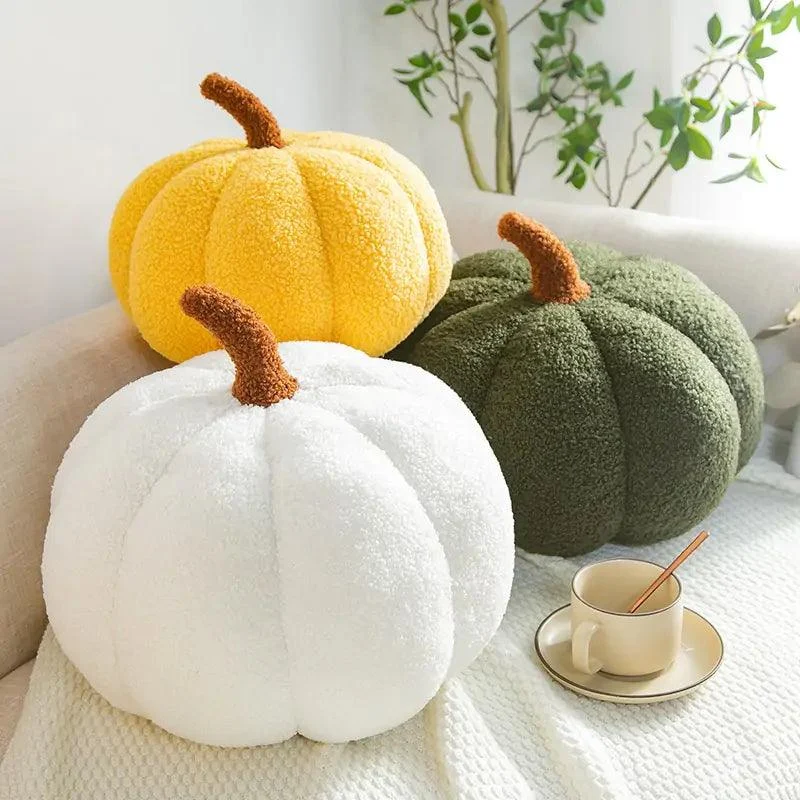 Stuffed Fall Decorative Pumpkin Pillow - Homeko