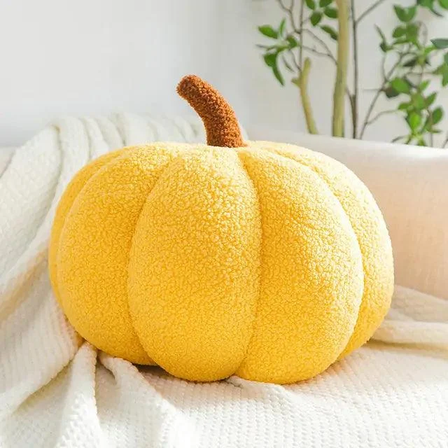 StuffedFallDecorativePumpkinPillow-Homeko7 Stuffed Fall Decorative Pumpkin Pillow - Homeko