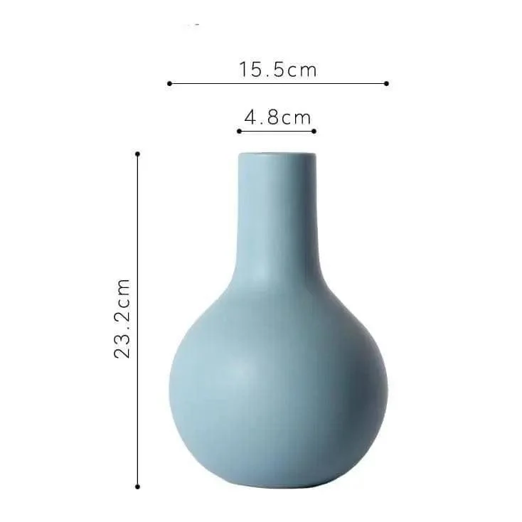 Stylish-Matt-Spherical-Ceramic-Flower-Vase-Elevate-Your-Home-Decor-14 Stylish Matt Spherical Ceramic Flower Vase Elevate Your Home Decor 14