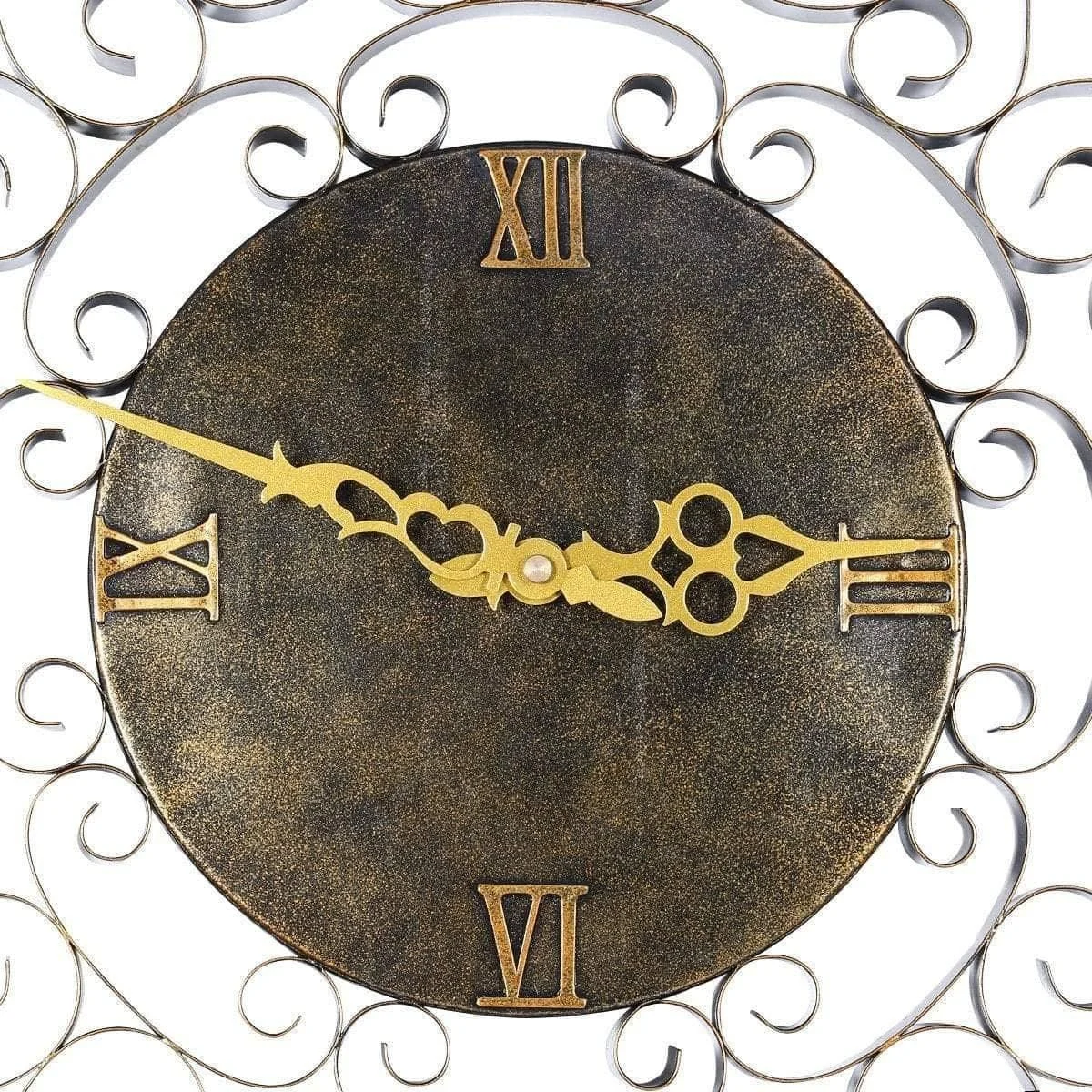 Sun Shaped Retro Wall Clock Fun And Stylish Home Decor 9