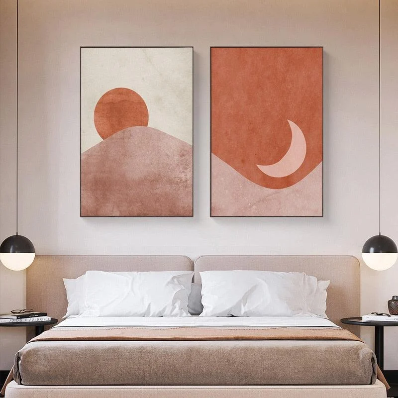 SunAndMoonLandscape-Homeko1 Sun And Moon Landscape - Homeko