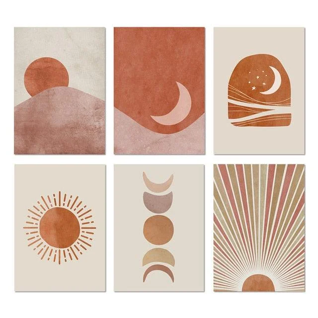 SunAndMoonLandscape-Homeko3 Sun And Moon Landscape - Homeko
