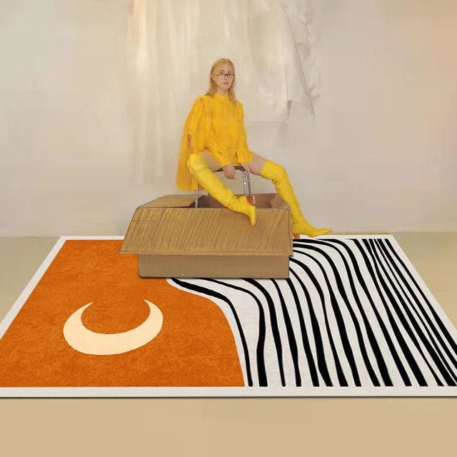 SunMoonArtCarpetsLivingRoomRugsBedroomDoorMatAreaDecor-Homeko14 Sun Moon Art Carpets Living Room Rugs Bedroom Door Mat Area Decor - Homeko