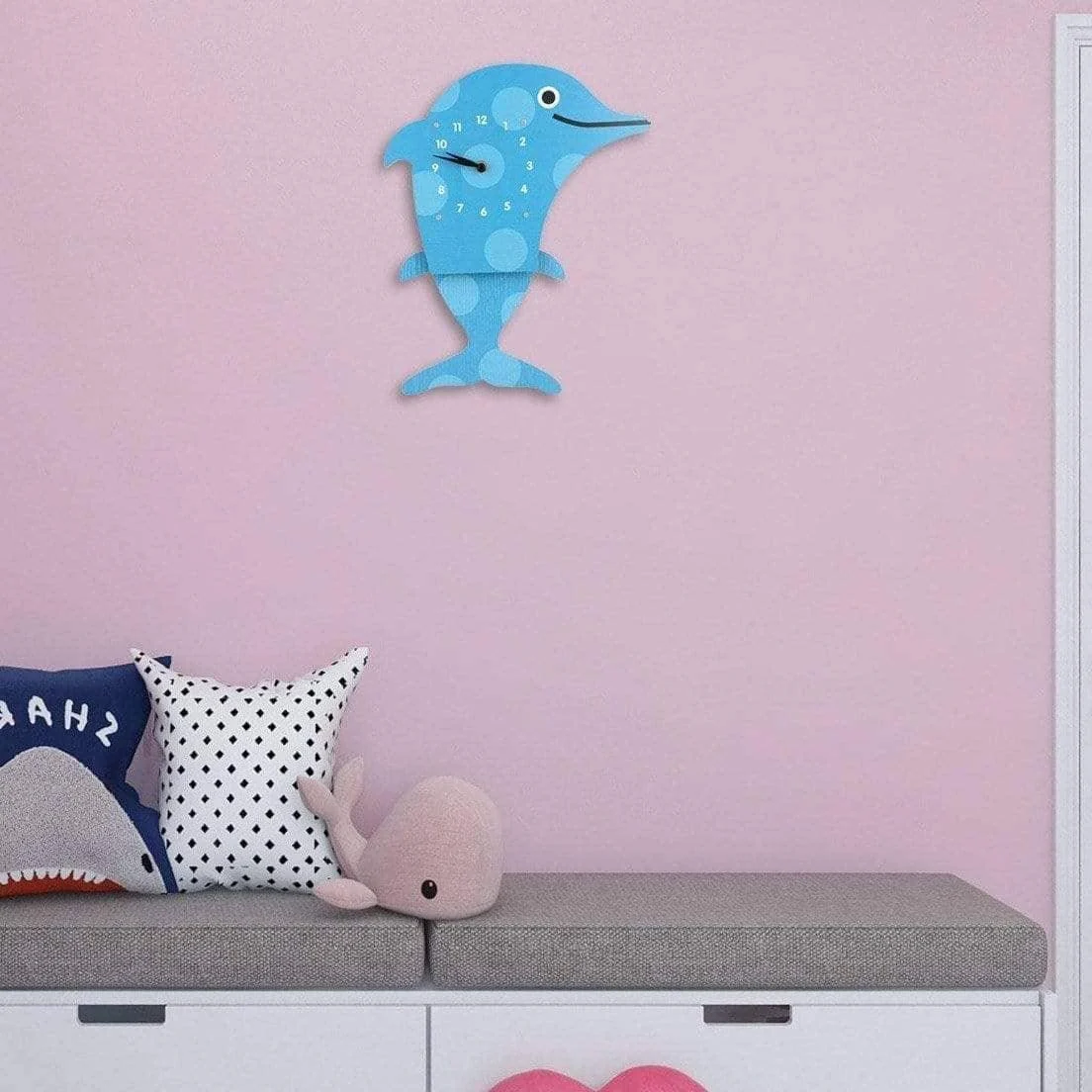 Swinging-DolphinKids-Bedroom-Wall-Clocks-Fun-and-Whimsical-Decor-6 Swinging Dolphinkids Bedroom Wall Clocks Fun And Whimsical Decor 6