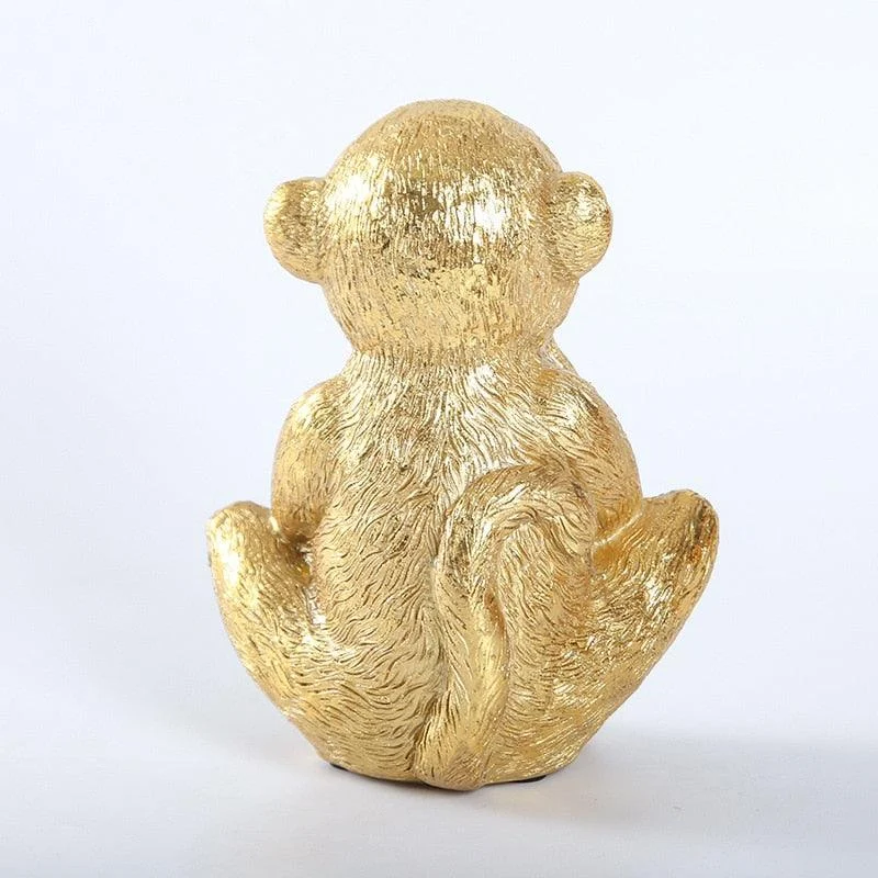 ThreeWiseGoldenMonkeys-Homeko5 Three Wise Golden Monkeys - Homeko