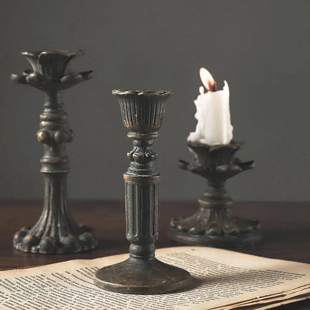 Timeless-Elegance-Antique-Style-French-Candlestick-4 Timeless Elegance Antique Style French Candlestick 4