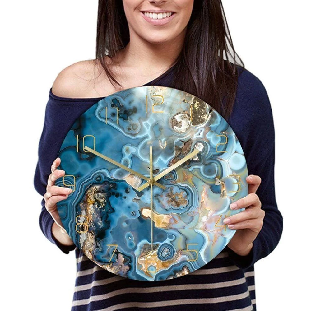 Timeless-Marble-Art-Wall-Clock-A-Unique-Statement-Piece-14 Timeless Marble Art Wall Clock A Unique Statement Piece 14