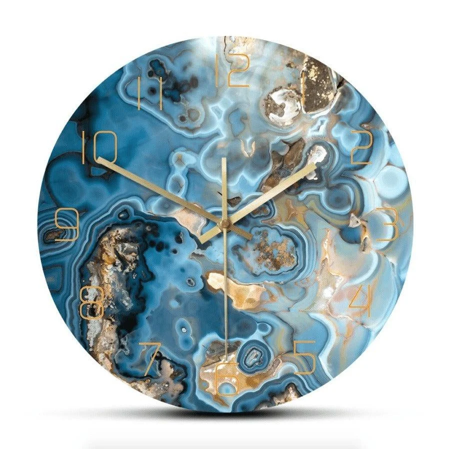 Timeless Marble Art Wall Clock A Unique Statement Piece 6