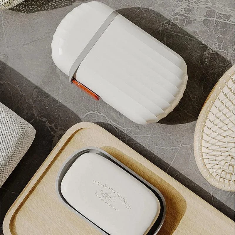 TravelSoapDishWithDrain-Homeko5 Travel Soap Dish With Drain - Homeko