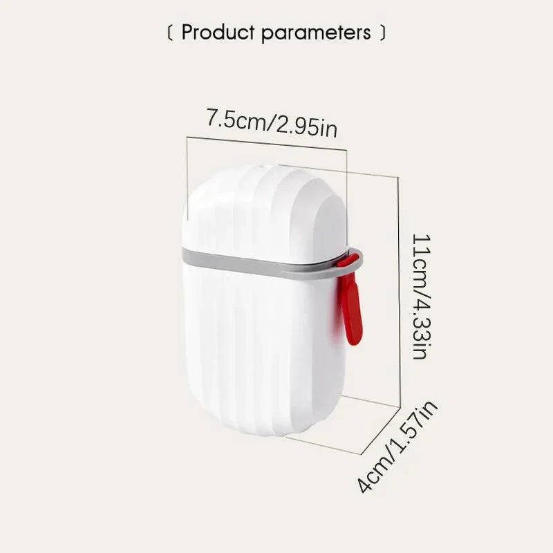 TravelSoapDishWithDrain-Homeko6 Travel Soap Dish With Drain - Homeko