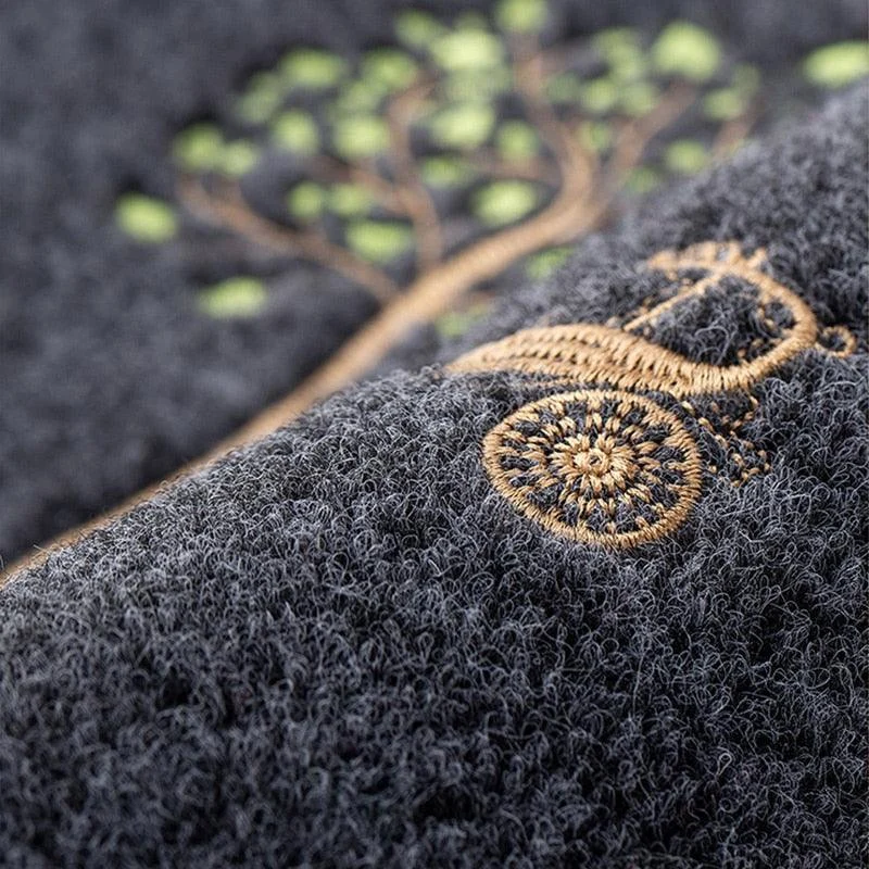 TreeGreenHomeRugsforKitchenMatAnti-slipCarpetBedroom-Homeko2 Tree Green Home Rugs for Kitchen Mat Anti-slip Carpet Bedroom - Homeko