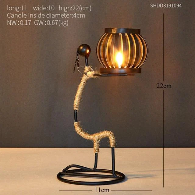 Tribal Candle Holder - Homeko