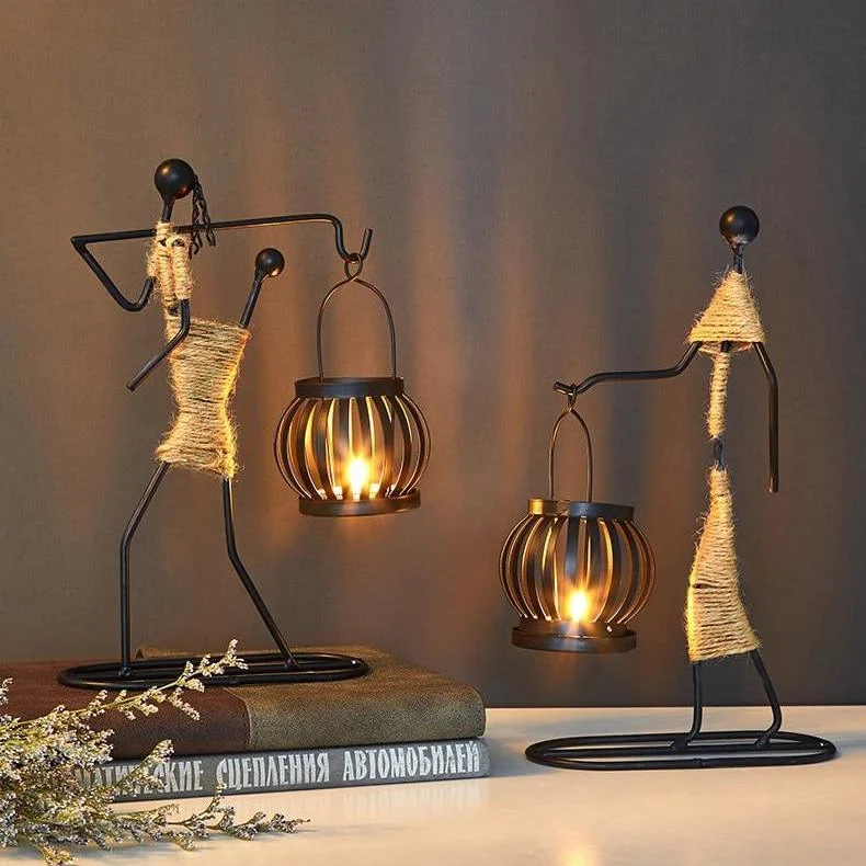 TribalCandleHolder-Homeko3 Tribal Candle Holder - Homeko