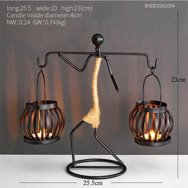 TribalCandleHolder-Homeko9 Tribal Candle Holder - Homeko