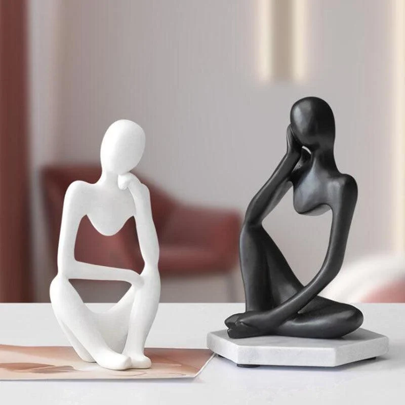 TrioThinkerFigurine-Homeko5 Trio Thinker Figurine - Homeko