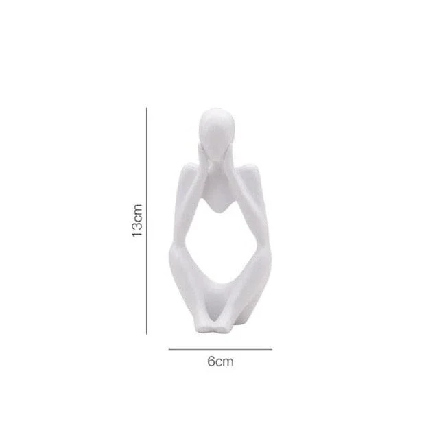 TrioThinkerFigurine-Homeko7 Trio Thinker Figurine - Homeko