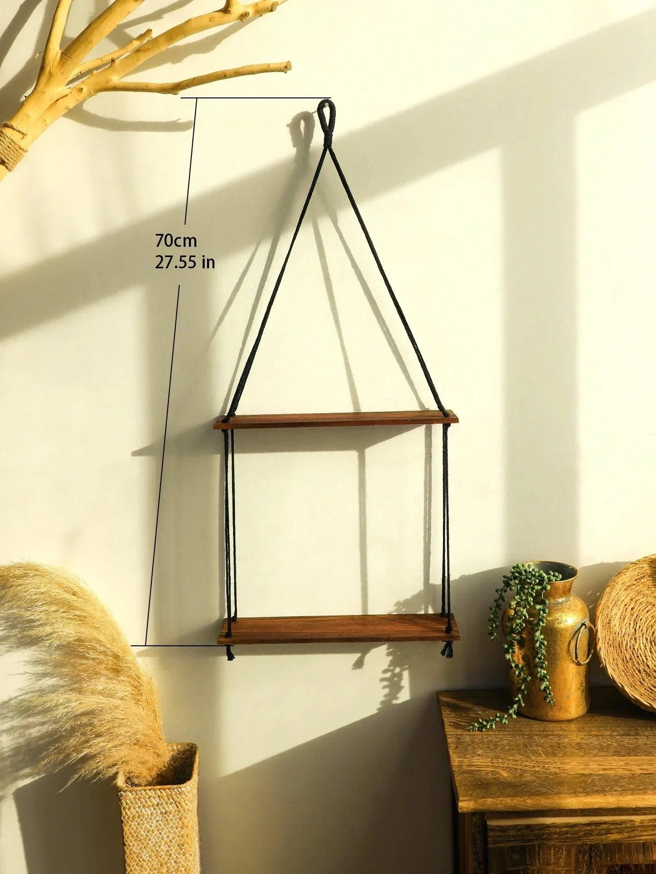 Two-Layer-Wooden-Wall-Shelf-Wood-Color-Macrame-Hanging-Boho-Home-Decoration-Floating-Shelf-Plant-Display_47d33411-c1dd-40a1-a801-3b6815bcc7f2 TimberTwin - wooden wall shelf - ISTANBULLU LTD