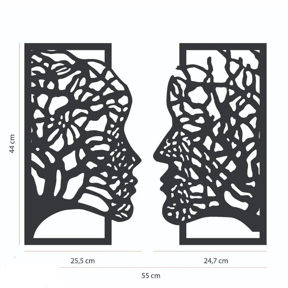 U148fcece706b46df867ab77bd99c1fc1S Roots of Love Wall Decor - ISTANBULLU LTD