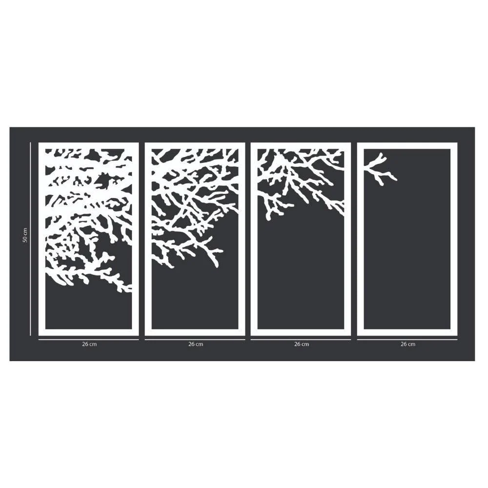 White Tree Wall Decor - ISTANBULLU LTD