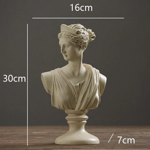 Venus Bust Goddess Greek Resin Sculptures and Statues - Homeko