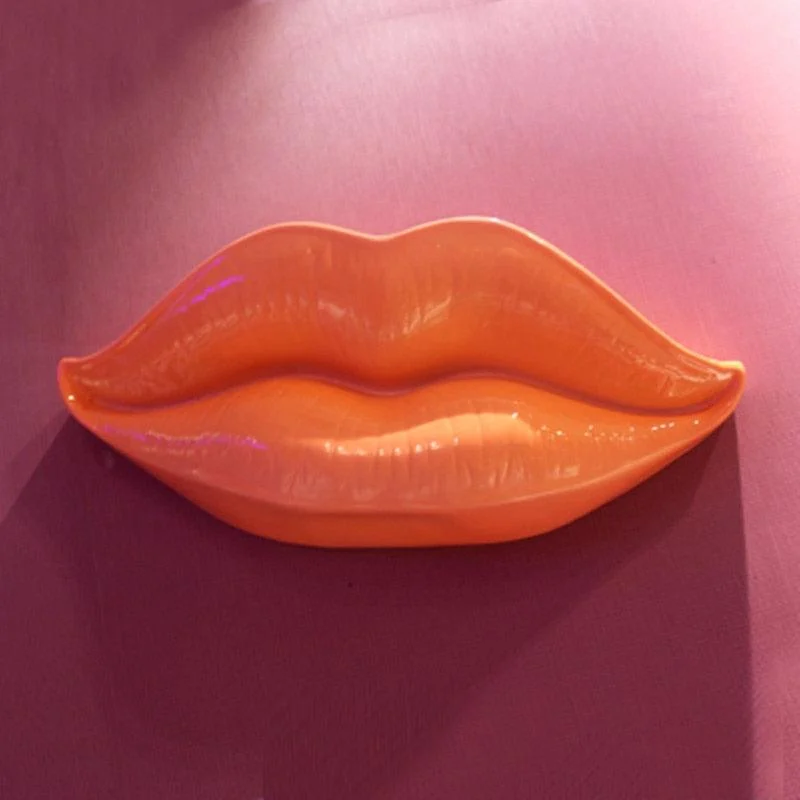 VibrantLipSculptureWallArt-Homeko4 Vibrant Lip Sculpture Wall Art - Homeko