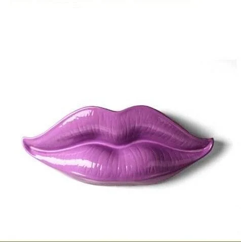 VibrantLipSculptureWallArt-Homeko6 Vibrant Lip Sculpture Wall Art - Homeko